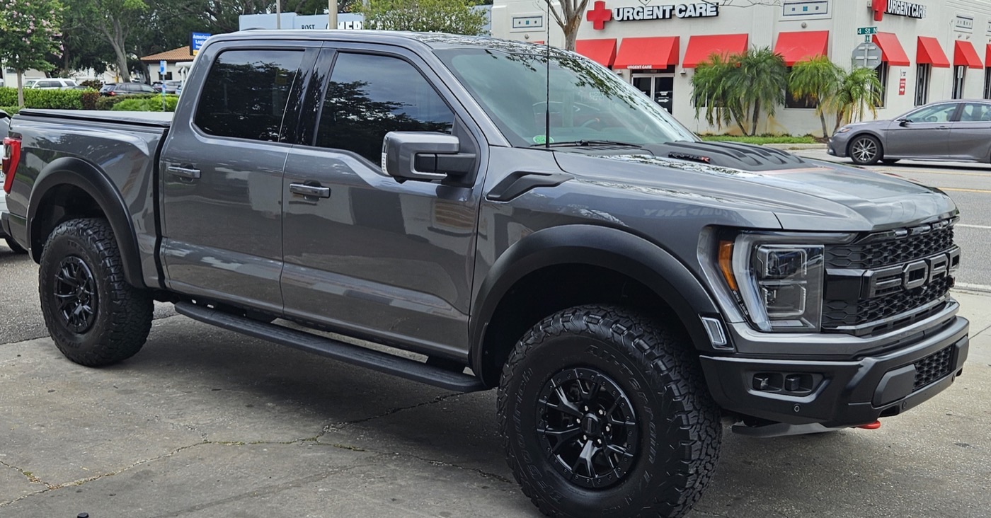Ford F-150 Raptor detailed at St Pete Auto Detail